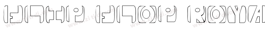 Flip Flop Royal字体转换